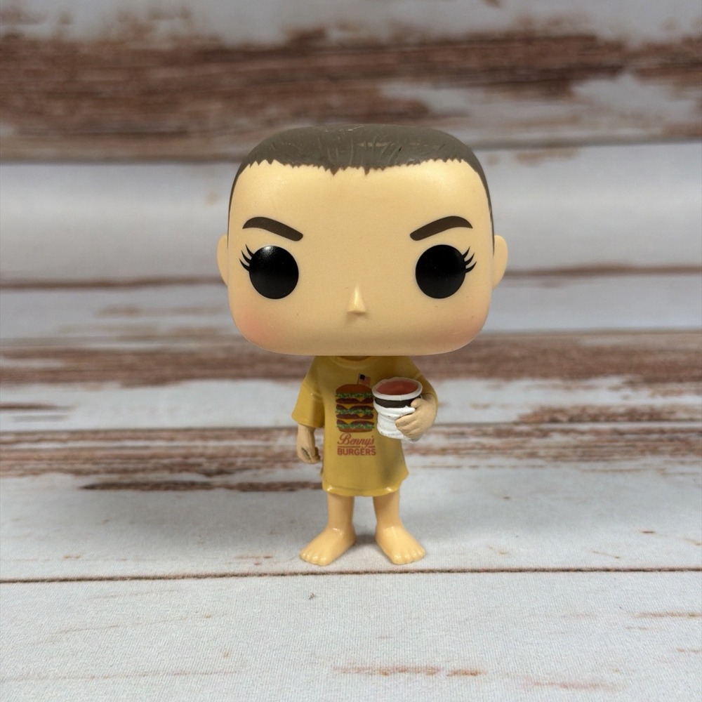 Funko Pop Television Stranger Things Eleven Benny's Burgers #718 Vinyl Figure